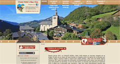 Desktop Screenshot of hotel-eauvive.com